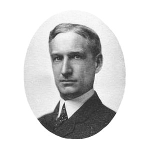 black and white photo of Edgar H. Scott, Fraser Stryker PC LLO Founder