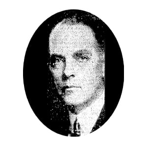 black and white photo of William C. "W.C." Fraser, Fraser Stryker PC LLO Founder